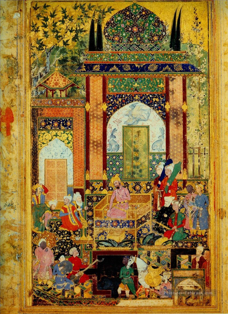 Islamique Miniature 15 Peintures à l'huile